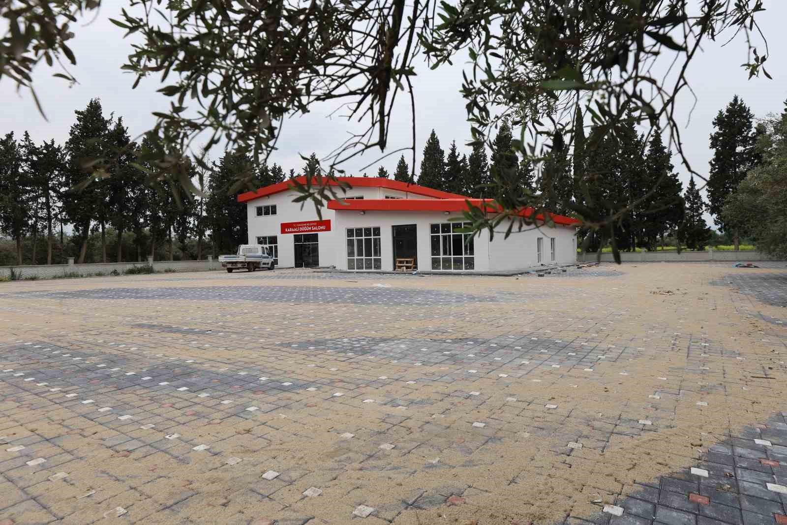 Yunusemre’den Karaali’ye 800 kişilik düğün salonu